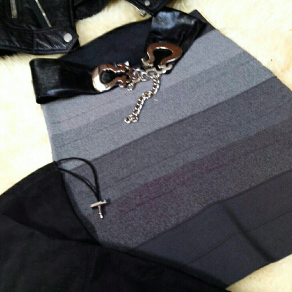 BCBG Power skirt, ombre.  Medium