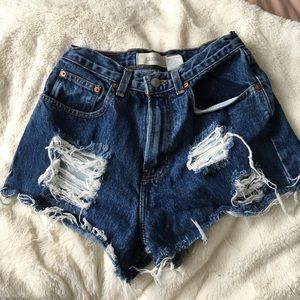 Vintage high waisted gap shorts
