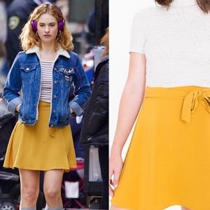 NEW American Apparel High Waist Wrap Skirt XS/S