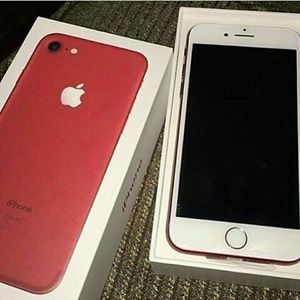 Red iPhone 7