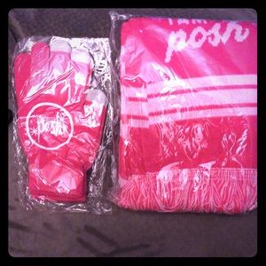 Perfectly Posh scarf and gloves