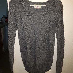Grey Pullover Sweater