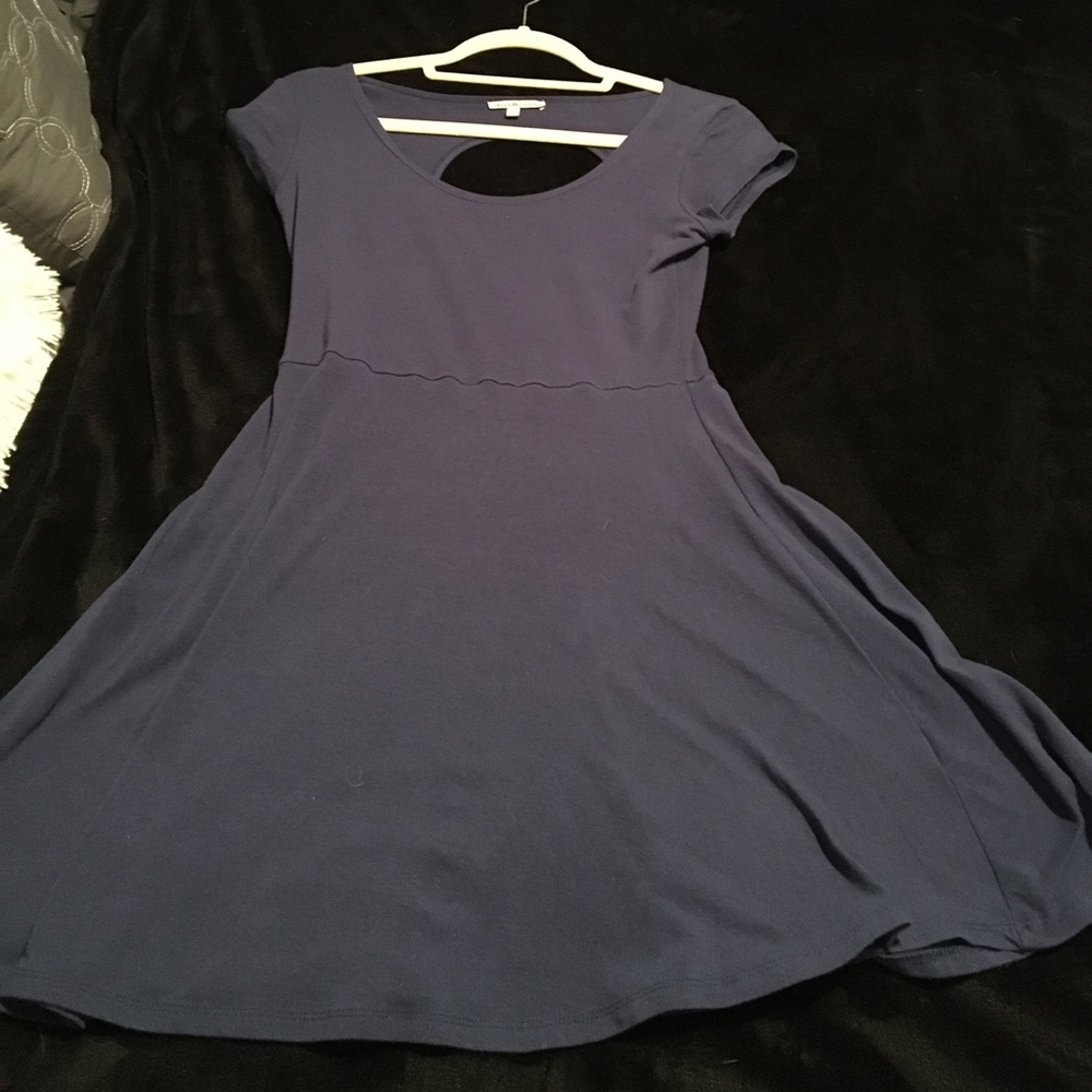 Blue dress