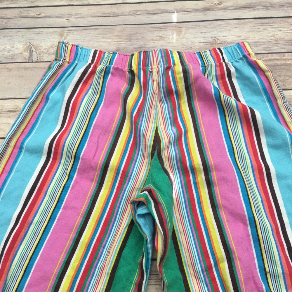 SOLD 🌳Size Medium VS Stripped Fold Down Pajama - Picture 6 of 7