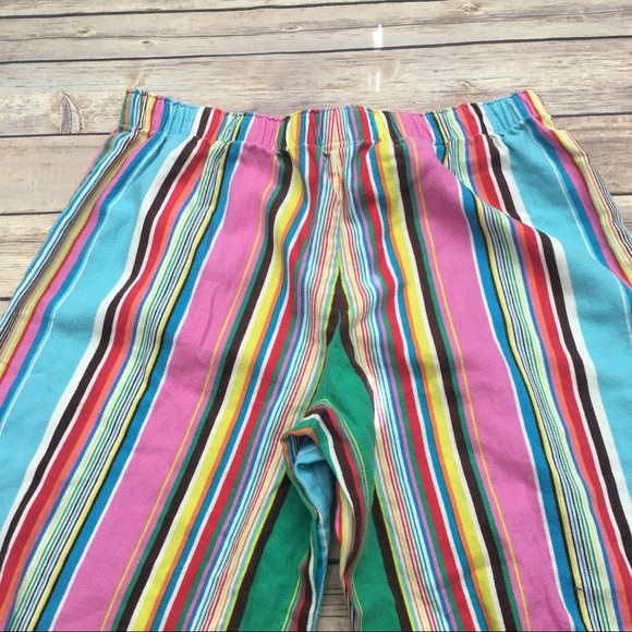 SOLD 🌳Size Medium VS Stripped Fold Down Pajama - Picture 6 of 7