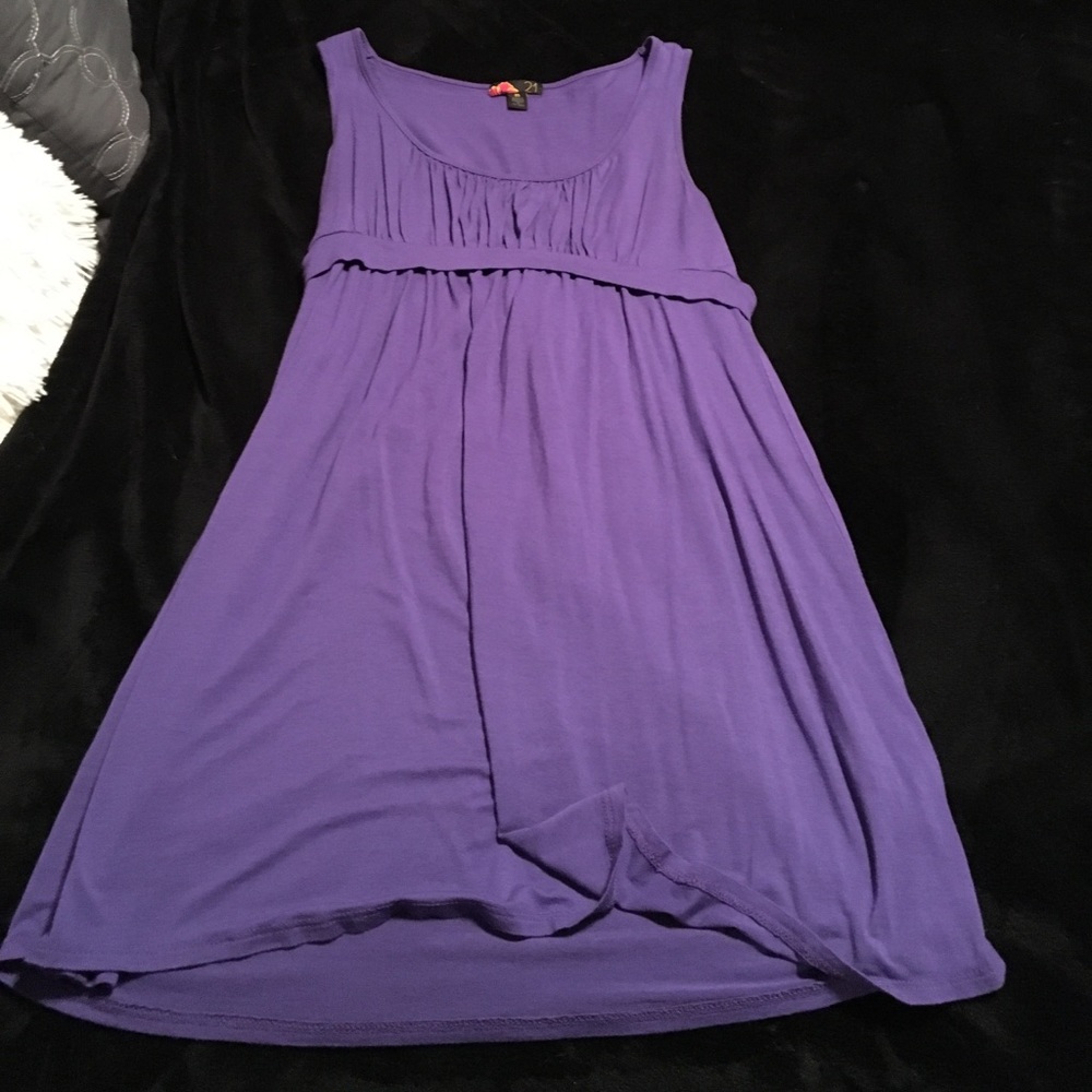 Purple dress
