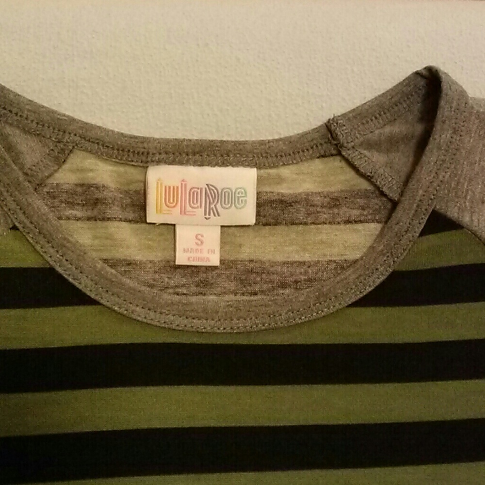 LuLaRoe Striped Randy Small - Picture 2 of 2