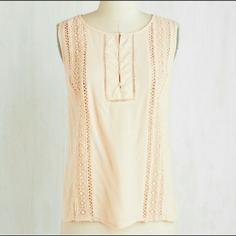 Modcloth Memory Lane Meander Top!