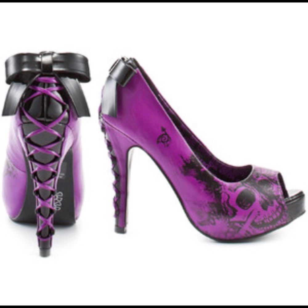 Iron Fist American Nightmare Platform Heels