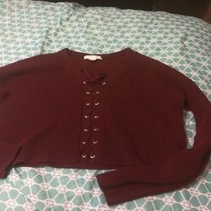 Forever 21 cropped sweater