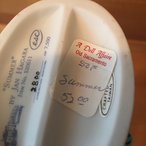 Retired New in box Jan Hagara  Summer - Picture 4 of 6