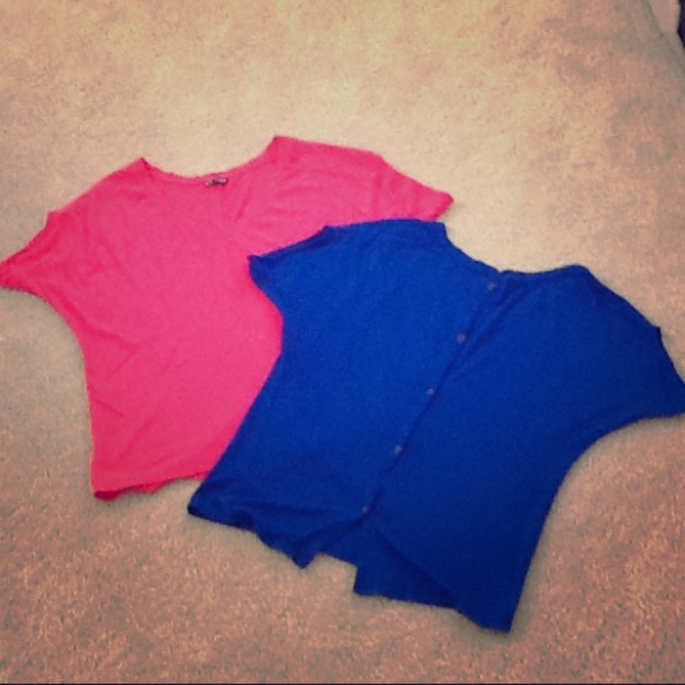 2 for 1 Express Button -Down Back T-shirts