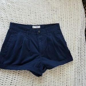 Abercrombie & Fitch NAVY SHORTS