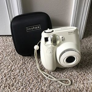 Fuji film instax mini polaroid camera