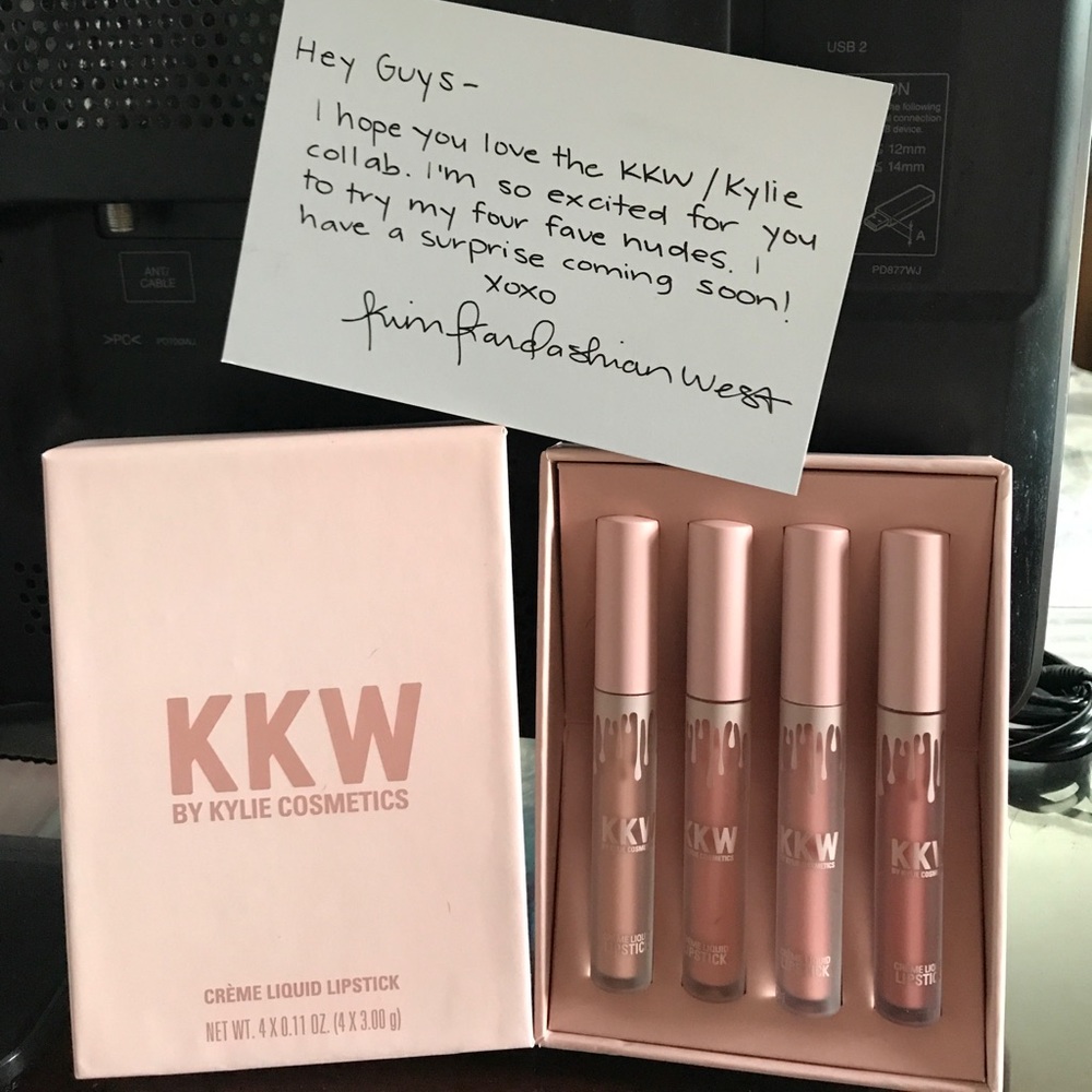 KKW by Kylie Cosmetics liquid lipstick