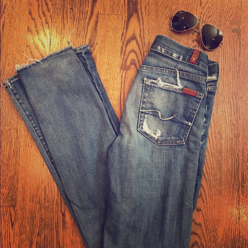 7 for all Mankind Bootcut Jeans