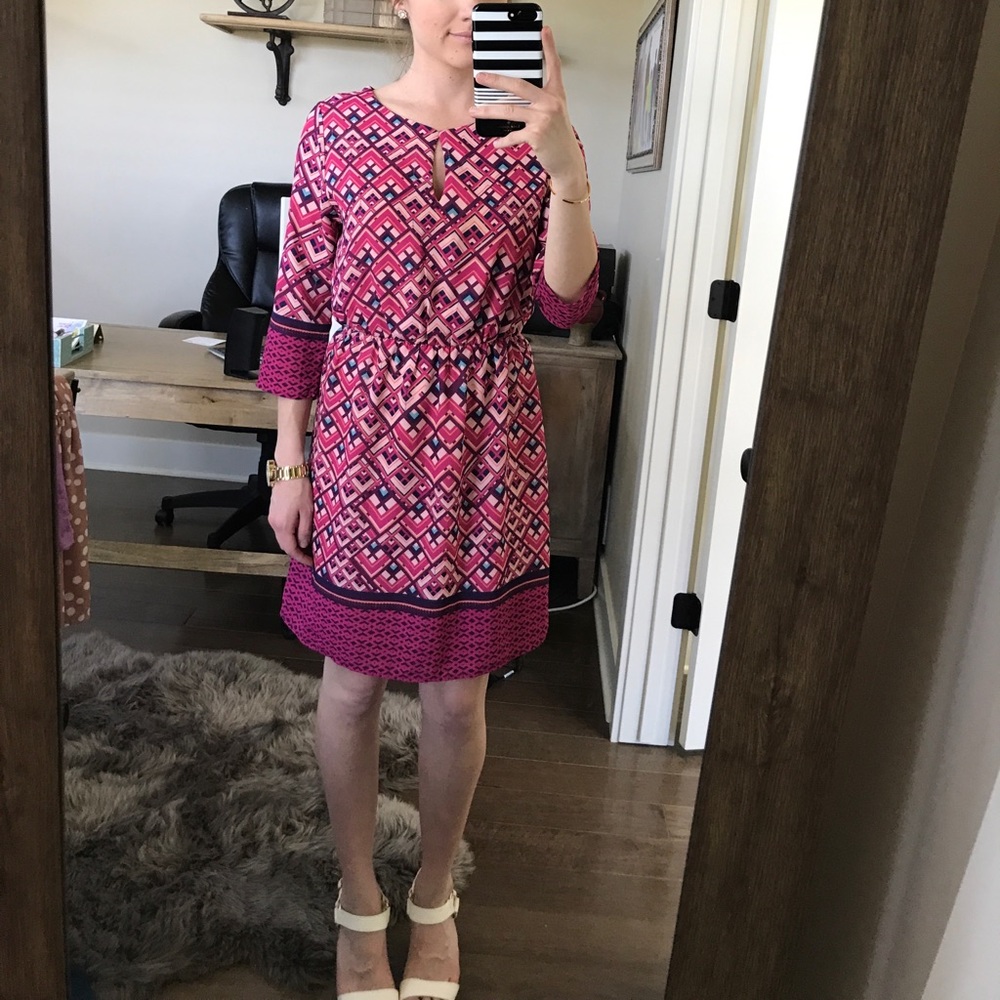 Pink Dress with Sleeves!