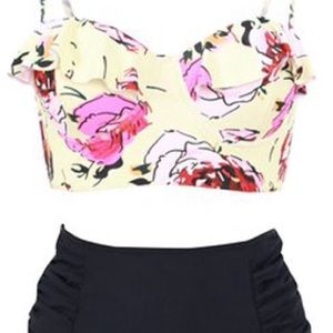 Vintage Floral Bikini