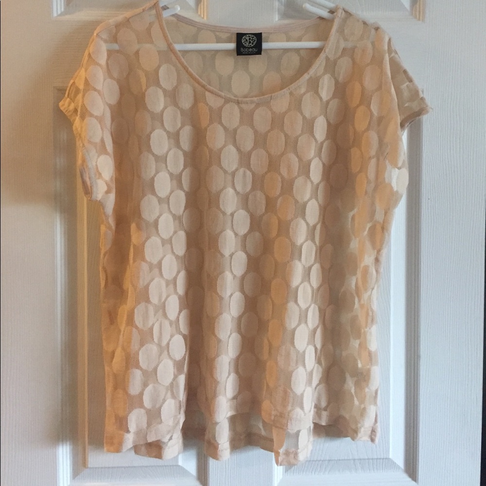Bobeau blouse size L