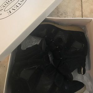 Steve Madden Hilight Sneaker Wedges