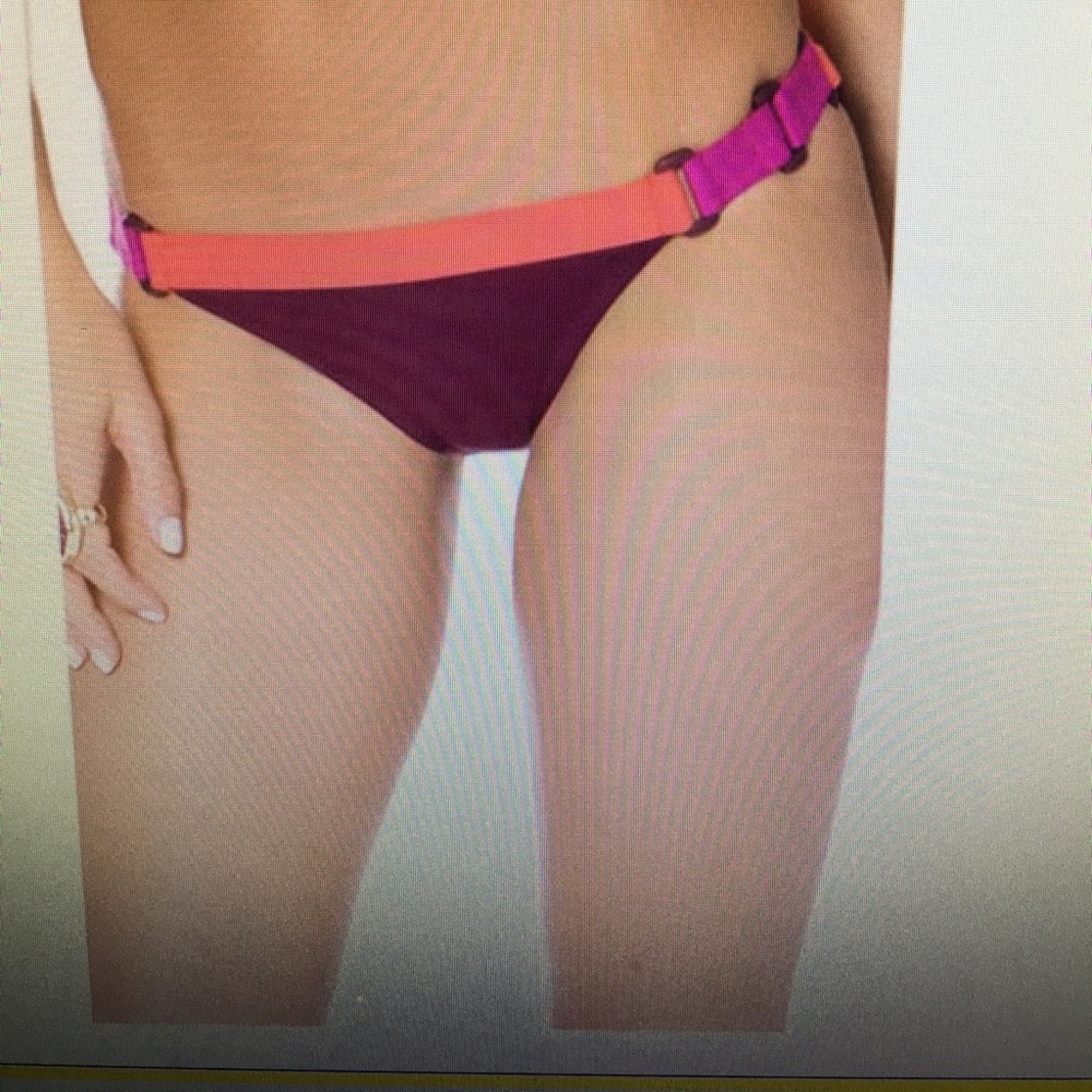 Becca Metropolis Buckles Swim Bottom