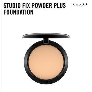 Mac cosmetics powder foundation in C4