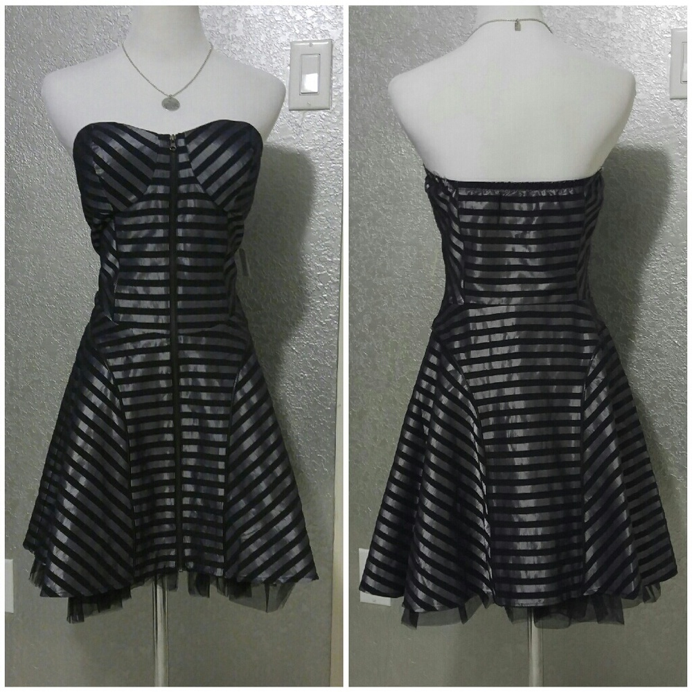 Black and silver stater dress