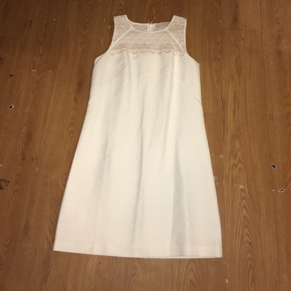 White A-Line Dress