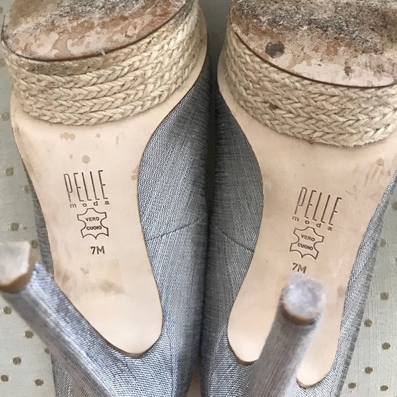 🎉HOST PICK🎉Pelle Moda Silk Platform Heels - Picture 8 of 8