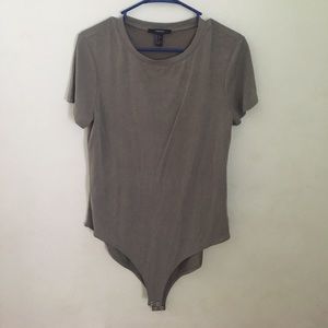 forever 21 tshirt bodysuit