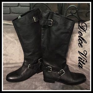 Dolce Vita Black leather boots ❗️Hold For Kim❗️