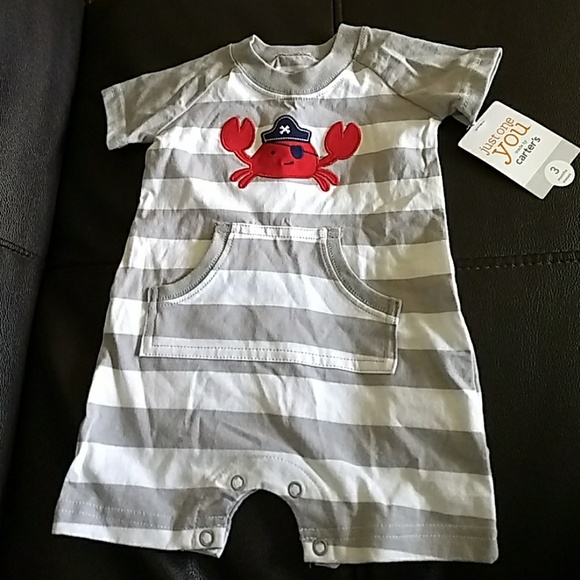 baby pirate romper