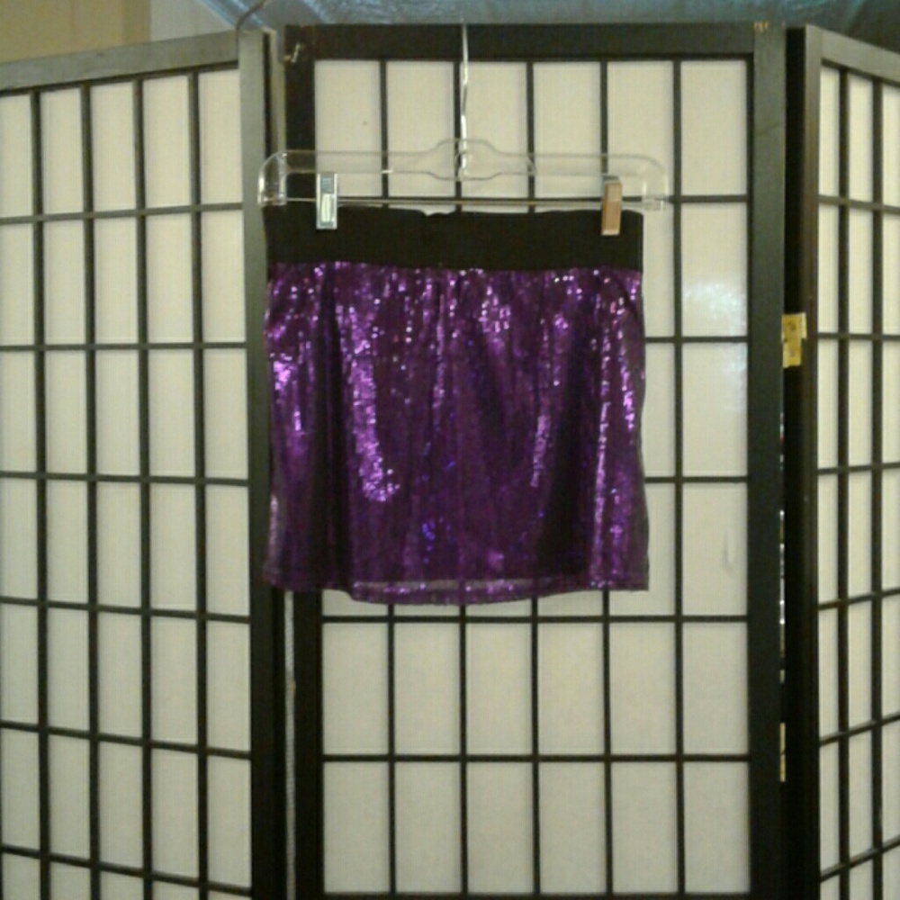 Disco Queen Purple Skirt