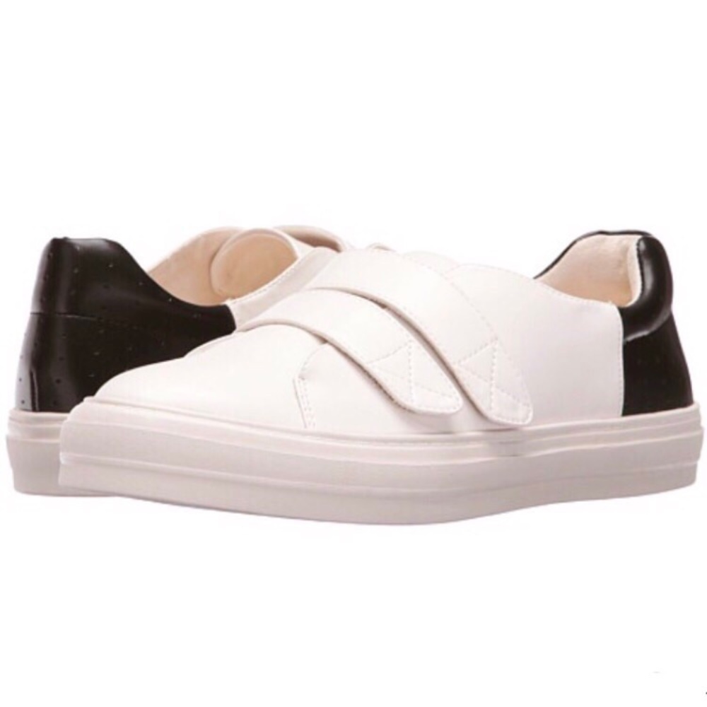 Nine West Two-Tone Velcro Sneakers (NIB) Size 7.5