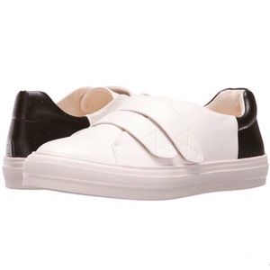 Nine West Two-Tone Velcro Sneakers (NIB) Size 7.5