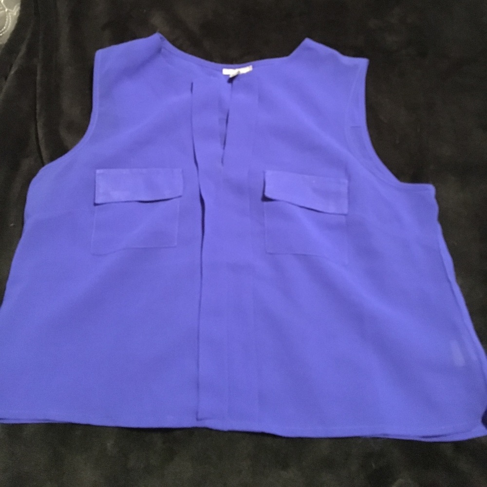Royal blue tank