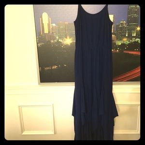 Michael Kors Navy fishtail dress
