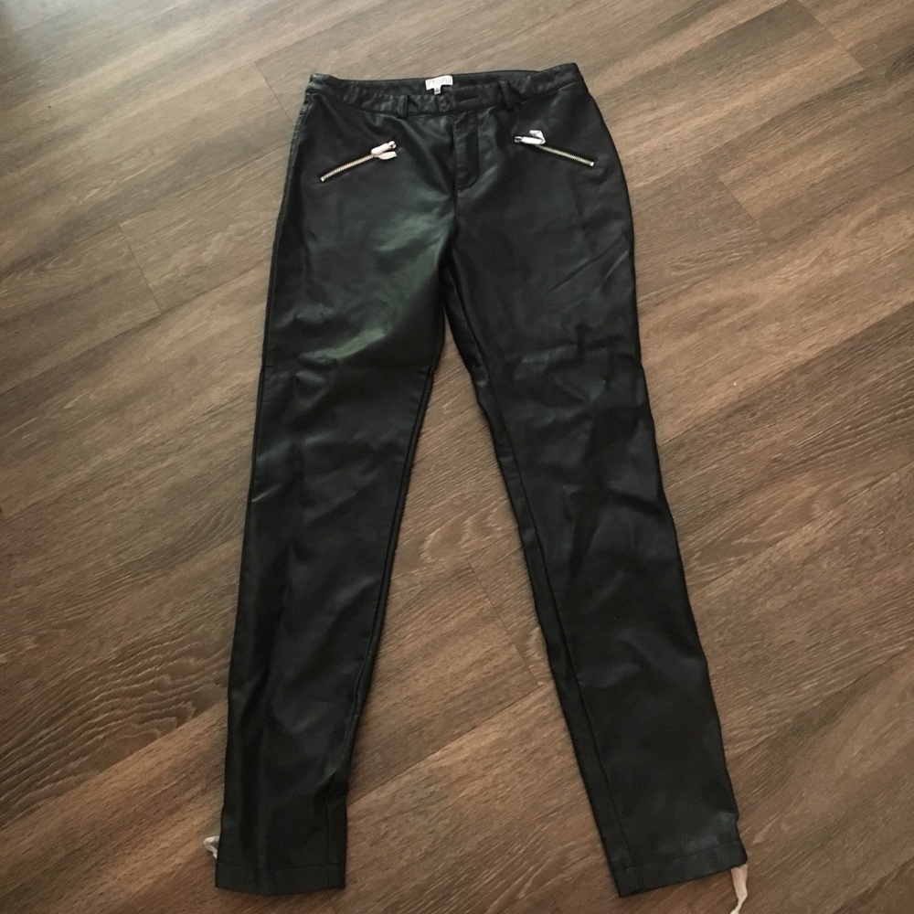 Brand New Black Leather Pants