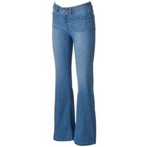LC Lauren Conrad High Rise Flare Jeans