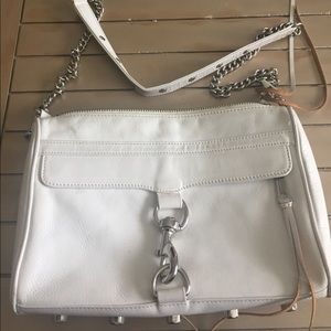 Rebecca minkoff white purse