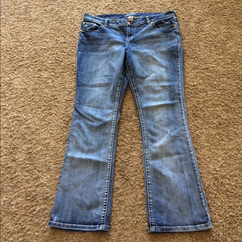 Maurice's Boot Cut Blue Jeans