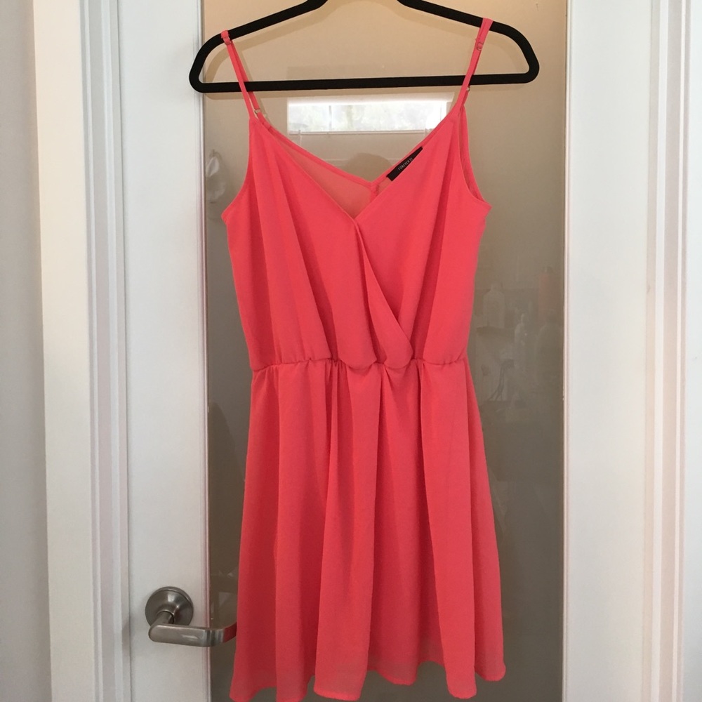 Forever21 surplice mini dress