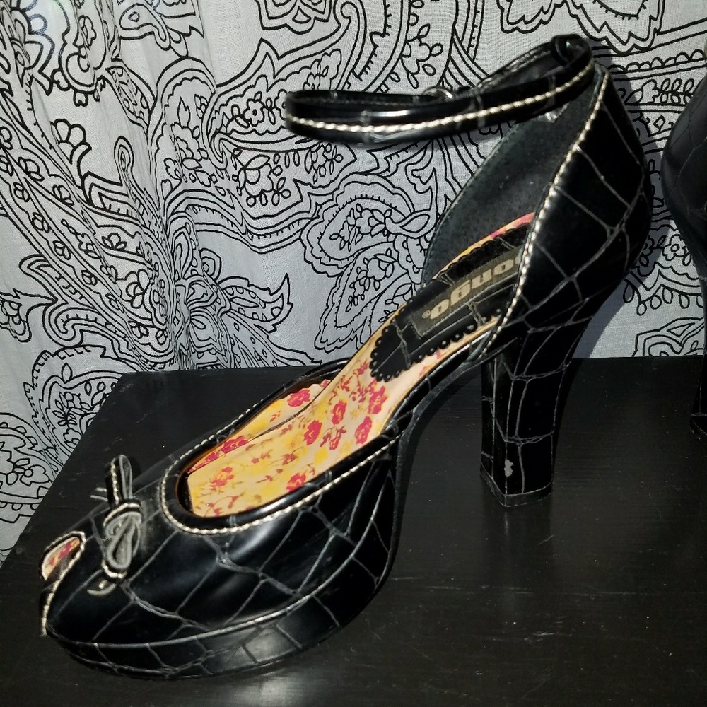 Bongo rockabilly Open Toe Heels