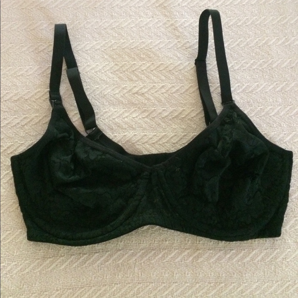 Black lace Nursing Bra