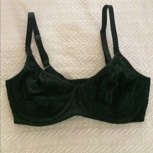 Black lace Nursing Bra