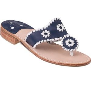 Navy and White Jack Rogers