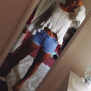 Cropped Bohemian Flowy Shirt