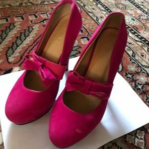 Hot Pink Pumps