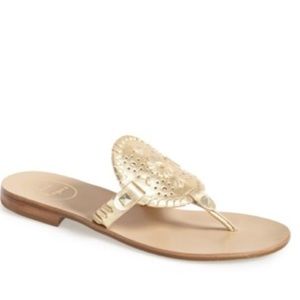 Jack Roger Georgica Gold Sandal
