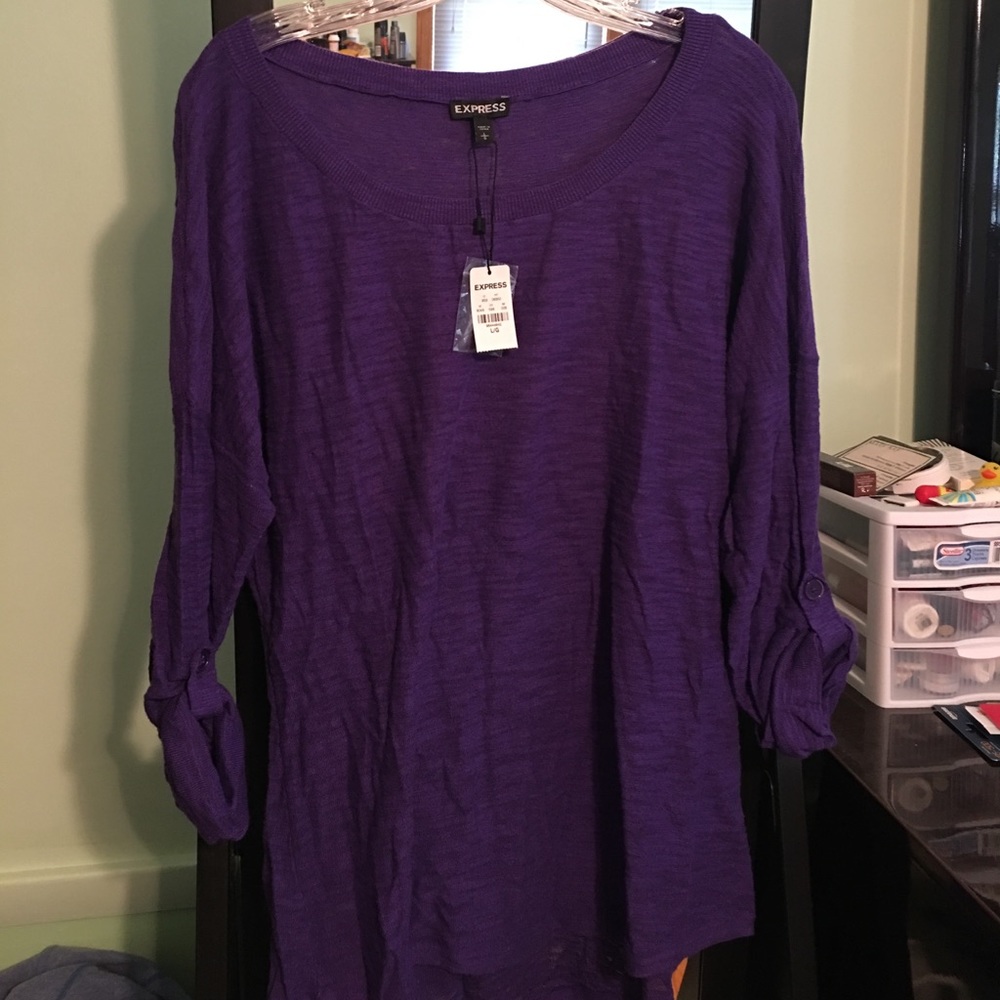 Express 3/4 sleeve top